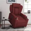 Image de vidaXL Fauteuil Inclinable Électrique, Chaise de Relaxation avec Dossier et Repose-pied Réglables, Siège de Salon, Moderne, 3204562