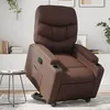 Image de vidaXL fauteuil réglable similicuir marron