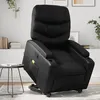 Image de vidaXL Fauteuil de massage, relaxation similicuirnoir