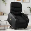 Image de vidaXL Fauteuil de relaxation, massage, inclinable électrique similicuirnoir