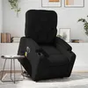 Image de vidaXL Fauteuil de relaxation, massage, inclinable électrique similicuirnoir