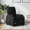 Image de vidaXL Fauteuil de massage, relaxation électrique réglable tissunoir