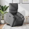 Image de vidaXL Fauteuil Inclinable, Chaise de Relaxation avec Dossier et Repose-pied Réglables, Siège de Salon Salle de Séjour, Gris 3204825