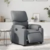 Image de vidaXL Fauteuil réglable électrique similicuir gris