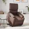 Image de vidaXL fauteuil réglable similicuir marron