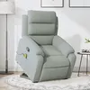 Image de vidaXL Fauteuil de Massage Inclinable, Chaise de Relaxation avec Dossier et Repose-pied Réglables, Siège de Salon Salle de 3205103