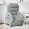 Image de vidaXL Fauteuil Inclinable de Massage Électrique, Chaise de Relaxation avec Dossier et Repose-pied Réglables, Siège de 3205125