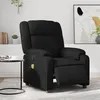Image de vidaXL Fauteuil de massage, relaxation électrique similicuirnoir