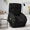 Image de vidaXL Fauteuil de relaxation, massage, inclinable électrique similicuirnoir