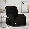 Image de vidaXL Fauteuil de massage, relaxation électrique similicuirnoir