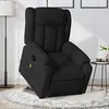 Image de vidaXL Fauteuil de massage, relaxation tissunoir