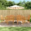 Image de vidaXL 7-delige Tuinset massief acaciahout3206279