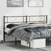 Image de vidaXL Hoofdbord 180 cm metaal zwart372313