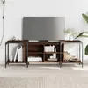 Image de vidaXL Meuble TV chêne marron 153x37x50 cm bois d'ingénierie 837606