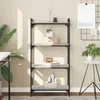 Image de VidaXL Bibliothèque à 4 niveaux sonoma gris 60x30x120 cm 837655