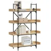 Image de vidaXL Bibliothèque à 4 niveaux chêne sonoma 100x33x145,5 cm837693