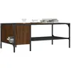 Image de Table basse avec support chêne marron 100x51x40 cm