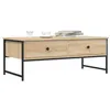 Image de Table basse chêne sonoma 101x49x39,5 cm bois d ingénierie