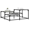 Image de vidaXL Table basse sonoma gris 87,5x87,5x40 cm bois d'ingénierie 837745