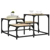 Image de vidaXL Table basse chêne sonoma 68x68x40 cm bois d'ingénierie 837748