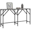 Image de Table console sonoma gris 140x29x75 cm bois d ingénierie