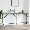 Image de Table console chêne sonoma 180x23x75 cm bois d ingénierie