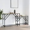 Image de vidaXL Tables console gigognes 2 pcs chêne sonoma bois d'ingénierie 837803