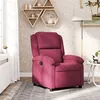 Image de vidaXL Fauteuil réglable velours bordeaux