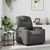 Image de vidaXL Fauteuil réglable similicuir gris
