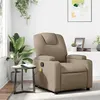 Image de vidaXL Fauteuil de massage, relaxation similicuir cappuccino