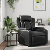 Image de Fauteuil inclinable Noir Similicuir