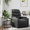 Image de vidaXL Fauteuil de massage, relaxation similicuirnoir
