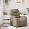 Image de vidaXL Fauteuil de massage, relaxation similicuir cappuccino