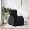 Image de vidaXL Fauteuil réglable tissunoir