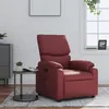 Image de vidaXL Fauteuil réglable similicuir bordeaux