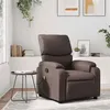 Image de vidaXL Fauteuil de massage, relaxation similicuir marron