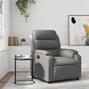 Image de vidaXL Fauteuil verstelbaar kunstleer grijs373489