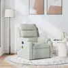 Image de vidaXL Fauteuil de Massage Inclinable, Chaise avec Repose-pieds, Siège avec Dossier et Accoudoirs Salle de Séjour, Moderne, 373511