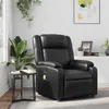 Image de vidaXL Fauteuil de massage, relaxation similicuirnoir
