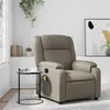 Image de vidaXL Fauteuil de massage, relaxation similicuir cappuccino