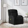 Image de vidaXL Fauteuil de massage, relaxation tissunoir