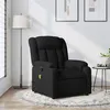 Image de vidaXL Fauteuil de massage, relaxation tissunoir