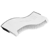 Image de Matelas ressort 90x200 cm vidaxl accueil ferme soutien moelleux epaisseur 18 cm 5 zones housse de matelas