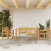 Image de vidaXL 5-delige Tuinset massief teakhout3157931