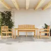 Image de vidaXL 4-delige Tuinset massief teakhout3157944