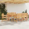 Image de vidaXL 5-delige Tuinset massief teakhout3157945