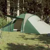Image de Tente familiale à dôme 6 personnes vert imperméable