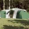 Image de Tente familiale à dôme 12 personnes vert imperméable