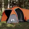Image de Vidaxl Tente de Camping, 2 Personnes, Orange, Imperméable
