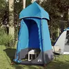 Image de Tente de toilette bleu imperméable
